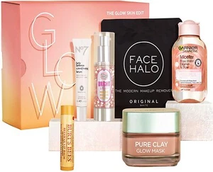 THE GLOW SKIN EDIT 6 Full Size Products in Box Gift Set - Bild 1 von 1