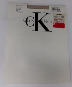 Calvin Klein Silken Sheer Control Top Pantyhose-Color: Light 2-style 669-Size 4 - Picture 1 of 4