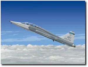 WILD BLUE YONDER by Don Feight - AT-38C Talon Giclee - Aviation Art Print - Picture 1 of 1