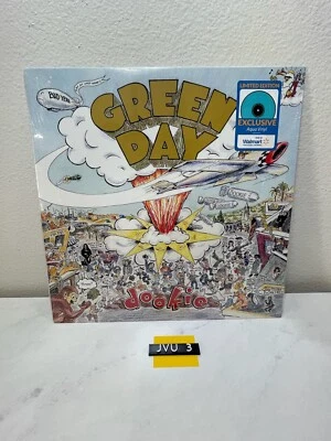 NEW / SEALED VINYL - GREEN DAY - DOOKIE - LIMITED EDITION AQUA WALMART EXCLUSIVE - Image 1 of 2
