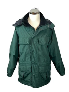 L.L.Bean VTG Men's Green Gore Tex Maine Warden's Parka Coat Winter Jacket Size M - Picture 1 of 12