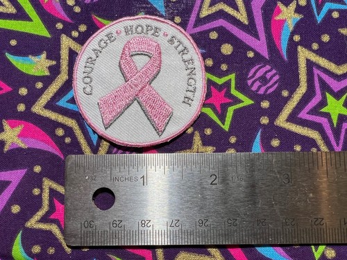 BREAST CANCER COURAGE HOPE STRENGTH Girl Scout Patch, Daisy, Brownie ...