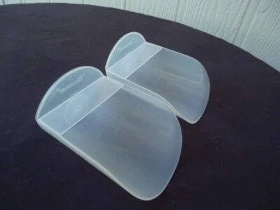 2 Tupperware Rocker Scoops clear Modular Mates Dry Food Container 292 - Image 1 of 2
