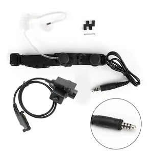 Z-Tactical Throat Mic Adjustable Headset pour Hytera PD600 PD602 PD602g PD605 - Zdjęcie 1 z 14
