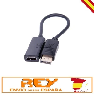 Adaptador DP (Display Port) Macho a HDMI OTG Hembra. !Envío desde España¡ v47 - Imagen 1 de 6