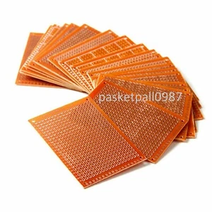 5x DIY rejilla perforada placa 50x70mm prototipos PCB construcción PCB kit juegos - Imagen 1 de 1