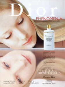 2000 Dior Phenomen-A beauty 1-page MAGAZINE AD - Picture 1 of 1