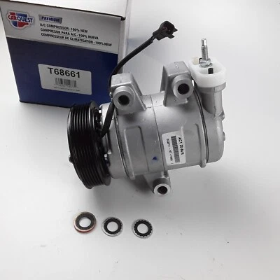 A/C Compressor Fits Chevrolet Equinox Pontiac Torrent 2006 2007 2008 2009 - Image 1 of 4
