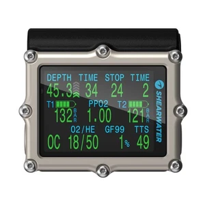 Computadora de muñeca independiente Shearwater Petrel 3 OC/CC - Imagen 1 de 8