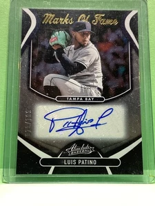 Luis Patino 2022 absolute marks of fame insert  auto SP /199 autograph rookie - Picture 1 of 1