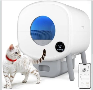 Cumrige Self Cleaning Litter Box, 95 L Automatic Cat Litter Box - Picture 1 of 7