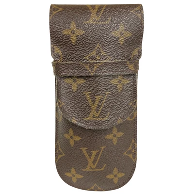Подлинный Louis Vuitton Etui люнеты Рабат очки чехол монограмма ручка чехлы M62970 - Изображение 1 из 4