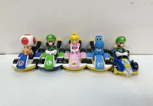 Mario Bros Hot Wheels Kart 2020 Diecast Car Lot Yoshi Toad Princess Peach Luigi - Picture 1 of 15