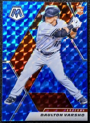 2022 Panini Mosaico Daulton Varsho Rookie Arizona Mosaico Azul SP #238 Blue Jays - Imagem 1 de 2
