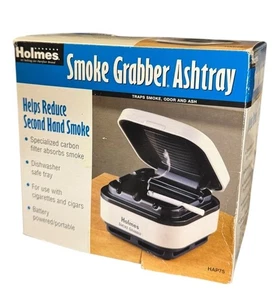 Vintage Holmes HAP75 Smoke Grabber Ashtray Portable NO FILTER - Picture 1 of 7