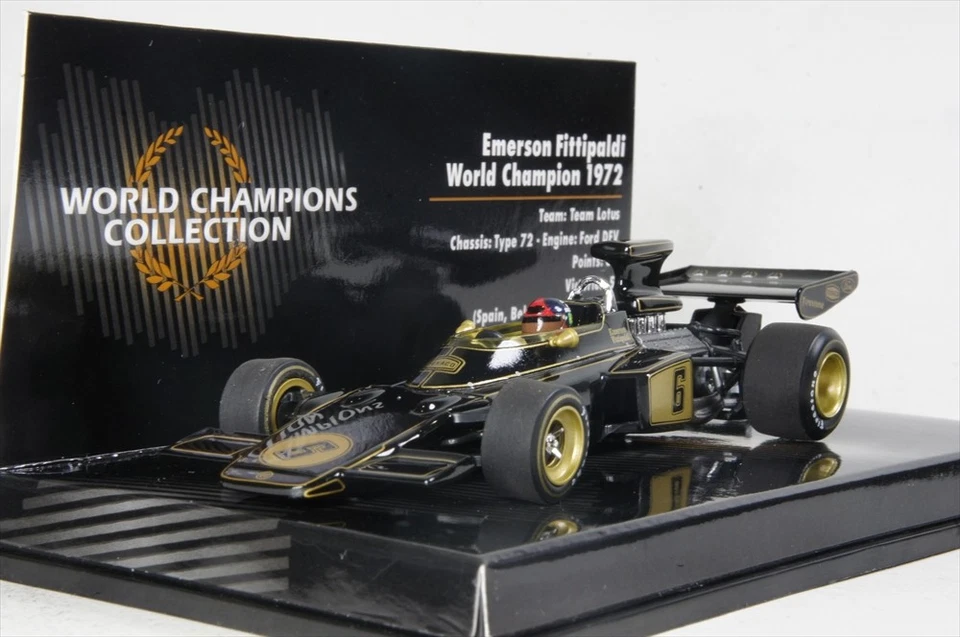 Minichamps 436720006 1/43 LOTUS 72 #8 Vincitore Italia Gp Emerson 1972