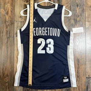 Georgetown Hoyas Jordan 23 Trikot Herren Medium Navy Blau Basketball Tank Top - Bild 1 von 7