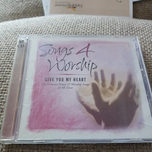 ๐ฟ๐ฟ Songs 4 Worship - GIVE YOU MY HEART DOUBLE CD ALBUM - NEAR MINT Condition - Picture 1 of 5