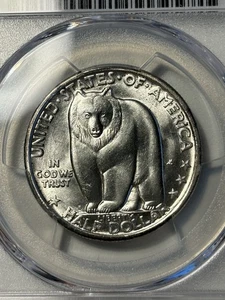 1936-S Bay Bridge Silver Commemorative Half Dollar, PCGS MS64 - Picture 1 of 3