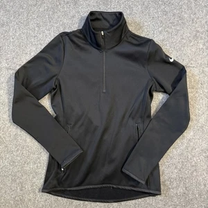 Nike Jacke Damen XS schwarz Golf Tour Performance Fleecepullover Half Zip - Bild 1 von 10