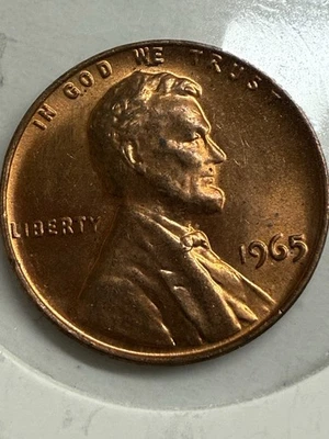 1965  Lincoln Penny , P544 - Image 1 of 2
