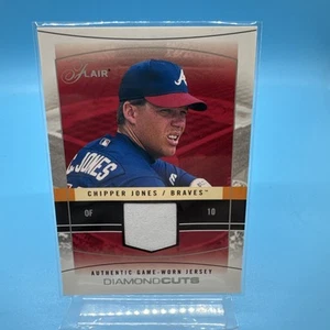 2004 Flair Diamond Cuts 106/125 Chipper Jones #DC-CJ HOF - Picture 1 of 23
