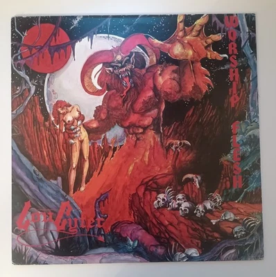 LOUCYFER-WORSHIP FLESH*1993 RARE LP*SARCOFAGO,BENEDICTION,HOLOCAUSTO,BOLT THROWE - Image 1 of 4