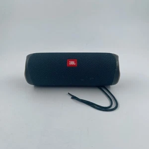 JBL Flip 5 2019 Portable Bluetooth Speaker - Blue - Picture 1 of 8