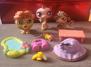 Littlest Pet Shop Postcard Pets 3 Pack #944 #945 #946 With Complete Accessories - Photo 1 sur 2