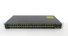 Menge 2 Cisco WS-C2960-48TC-L Cat 2960 48 Ports verwaltet mit 10/100 +2 SFP 6q