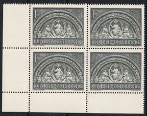ÖSTERREICH MiNr. 977 "Katholikentag", 4er-Block, **postfrisch, Michel 56,-- - Imagen 1 de 1