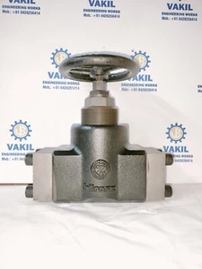 HIROSE STOP VALVE NEW UNUSED OPEN BOX MODEL NO HFZ-4211-25-24 - Picture 1 of 6