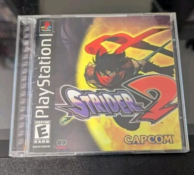 Strider 2 (Sony PlayStation 1, 2000) Strider 1 Included (Misprint Version) - Image 1 of 4