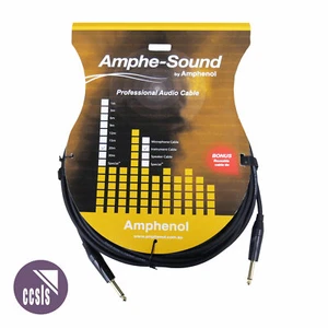 Amphenol APJJ20 20M 6.35mm TS Jack Plug to 6.35mm TS Jack Plug - Bild 1 von 2