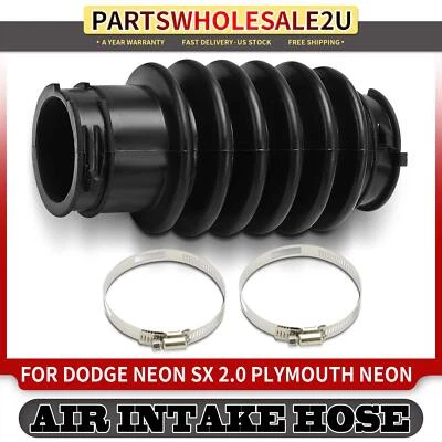 Air Intake Hose w/ Hose Clamps for Dodge SX 2.0 Neon Plymouth Neon Chrysler Neon - Image 1 of 4