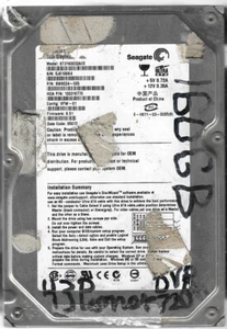 Seagate ATA Festplatte aus Pioneer DVR 720 160 GB passt in jeden ATA Computer PC - Bild 1 von 2