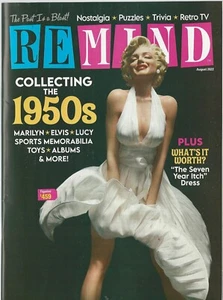Remind Magazine August 2022 Collecting The 1950s Elvis Marilyn Monroe Lucy NM - Picture 1 of 1