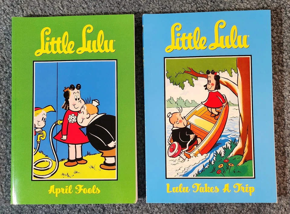 Cómics de Little Lulu- April Fools + Lulu Takes A Trip TPB Dark Horse 2005-06 - casi nuevo Foto 1 de 1