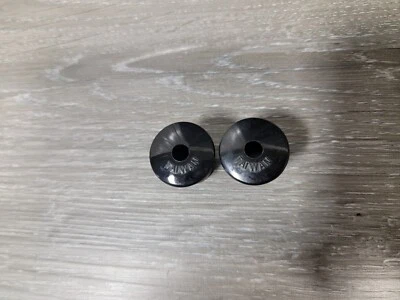 Tapones de extremo de bicicleta de Taiwán de colección negros Fixie años 80 Foto 1 de 2