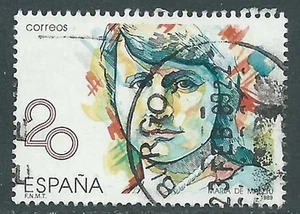 1989 SPAGNA USATO DONNE CELEBRI MARIA MAEZTU - F16-9 - Picture 1 of 1