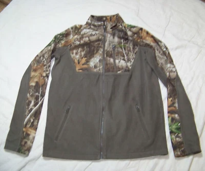 Magellan Zip Front Jacket - Realtree Edge Camo & Fleece - XL (See measurements) - Image 1 of 4