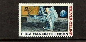 1969 U.S AIRMAIL CLASSICS First Man on the Moon Sc#C76 M/NH/OG SPACE TOPICAL - Picture 1 of 1