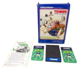 Tennis Intellivision Game Cartridge Complete In Box TESTED - Picture 1 of 5