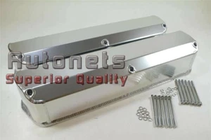 Cubierta de válvula de aluminio fabricado para Ford bloque pequeño V8 260 289 302 351W sin orificio SBF - Imagen 1 de 4
