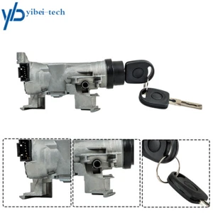 Ignition Switch W/ Keys & Chips For 2006-2018 VW Jetta 1.8L 2.0L 2.5L Lock Bolts - Picture 1 of 14