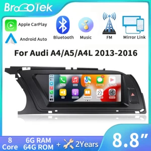 8.8'' Android 8-Kern Autoradio CarPlay GPS Navi 4G für Audi A4 B8 2013-2016 - Bild 1 von 12