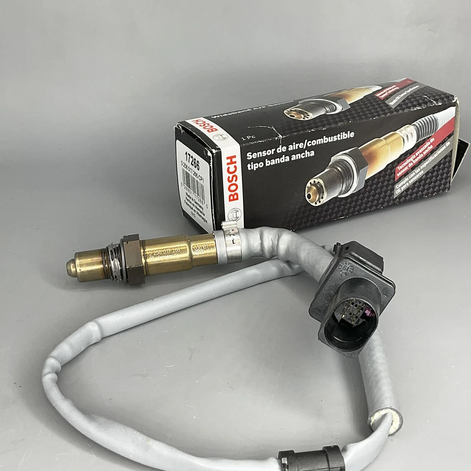 For Audi A3 VW CC Eos Jetta Passat 17266 2008-2017 BOSCH GENUINE OXYGEN SENSOR - Image 1 of 4