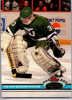 1991-92 Topps Stadium Club  Hockey- #125 Peter Sidorkiewicz - Image 1 of 2