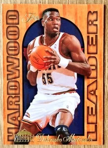 1995-96 NBA Flair Hardwood Leaders #7 of 27 Dikembe Mutombo - Nuggets - Picture 1 of 2