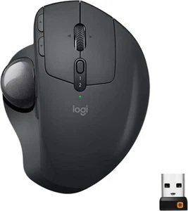 Logitech MX Ergo Plus Advanced Wireless Trackball Mouse With Optical Sensor - Picture 1 of 6